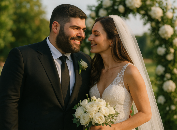 Salvatore Esposito e Paola Rossi si sposano: le immagini dell'estate romantica dei vip