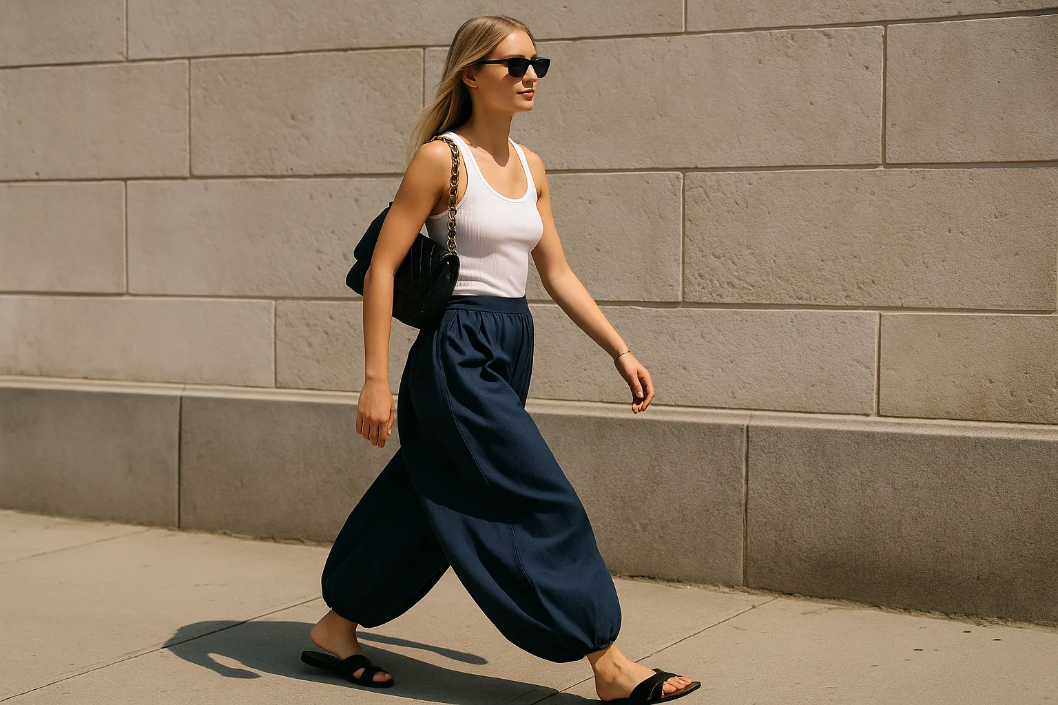 Bubble pants estate 2026: come indossarli secondo le it-girl (2)