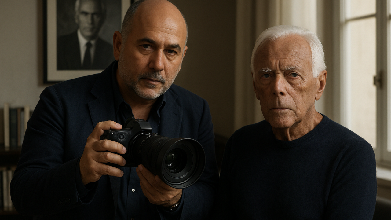 Ferzan Ozpetek dirige la serie Lux Vide su Giorgio Armani: il grande stilista diventa protagonista televisivo
