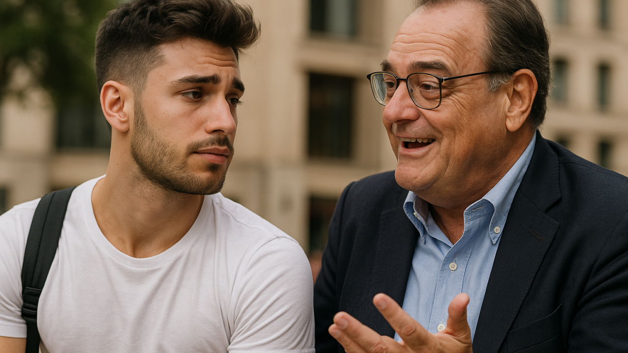 Gabriel Artus e Alessandro Cecchi Paone: la provocazione dello sugar daddy diventa virale