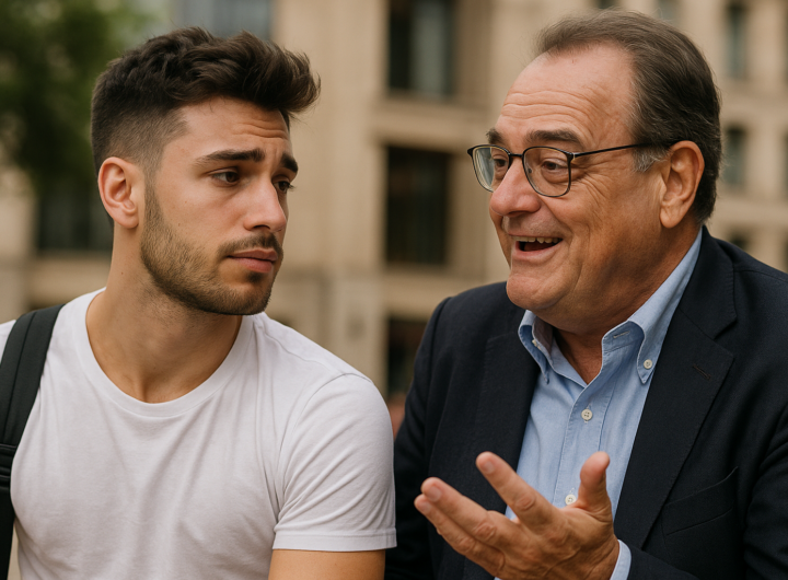Gabriel Artus e Alessandro Cecchi Paone: la provocazione dello sugar daddy diventa virale