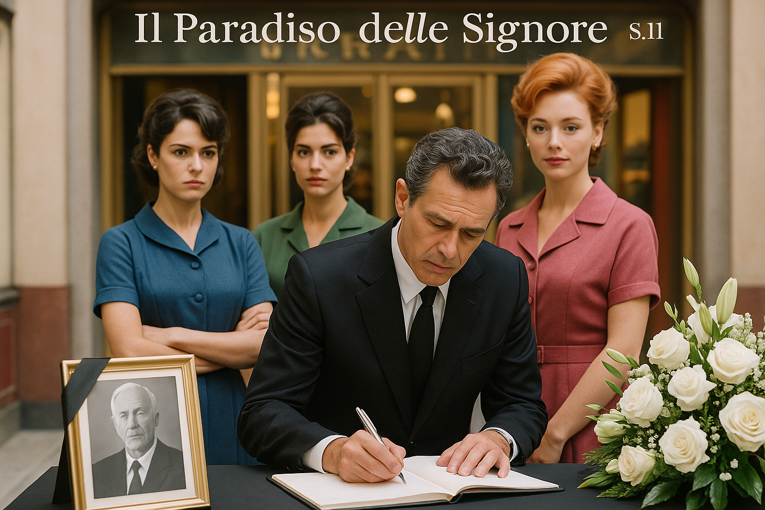 Il Paradiso delle Signore, stagione 11: riapre con un lutto e tante new entry (7 settembre 2026)
