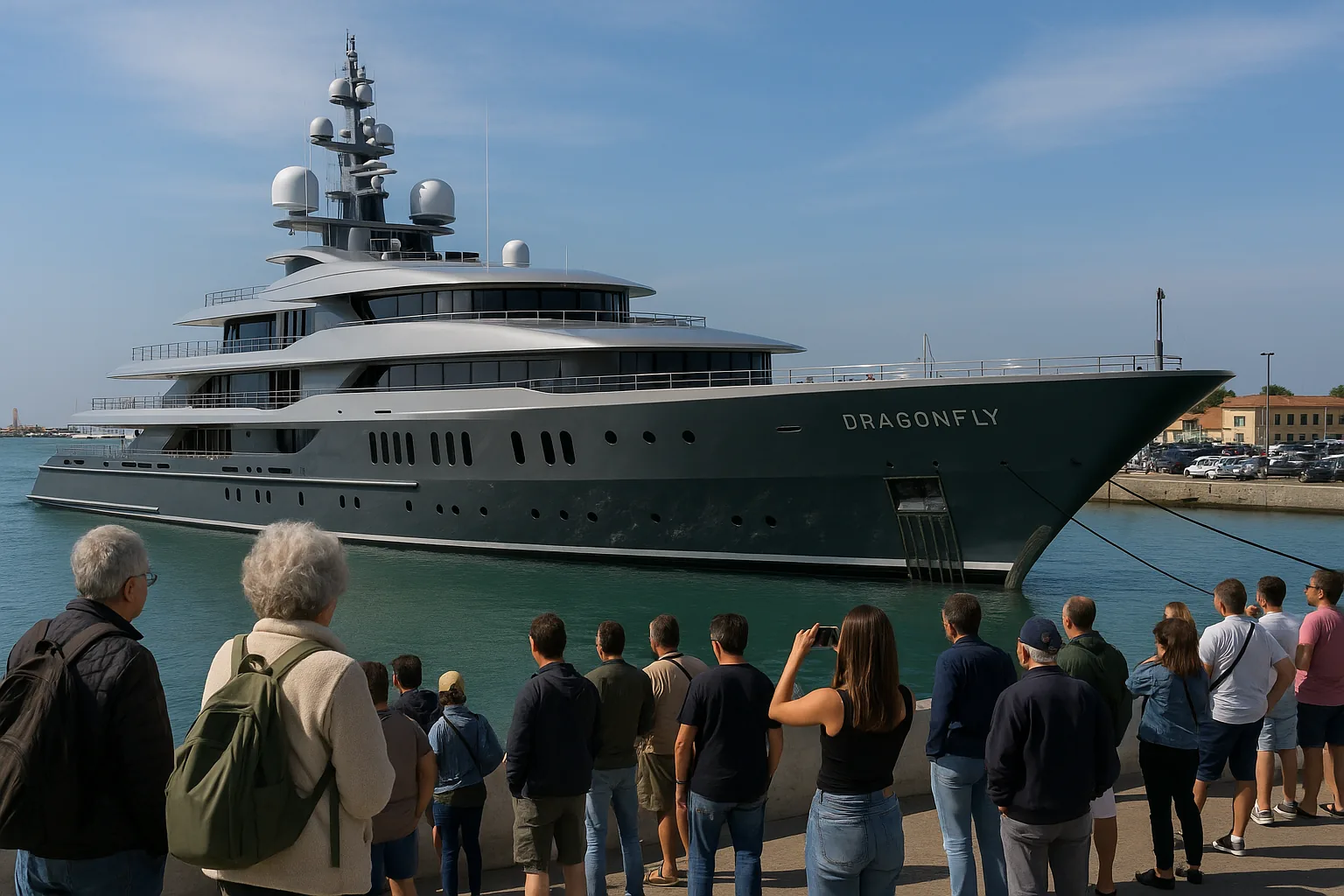 Dragonfly, lo yacht da 200 milioni di Sergey Brin attracca a Ostia: quanto costa il lusso del co-fondatore di Google