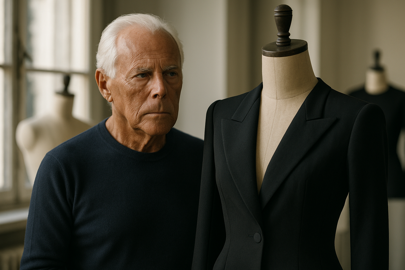 Ferzan Ozpetek dirige la serie Lux Vide su Giorgio Armani: il grande stilista diventa protagonista televisivo (2)