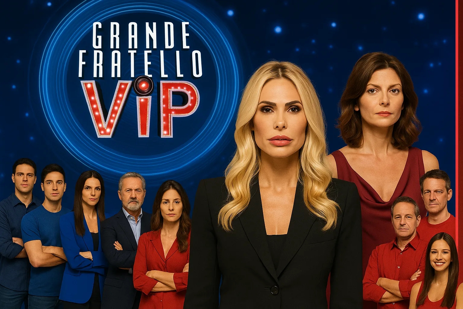 Grande Fratello Vip 9: Marina La Rosa nel cast e il nuovo meccanismo delle due fazioni