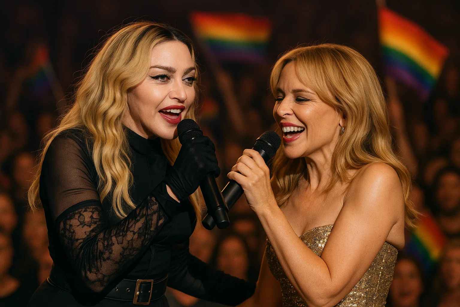 Madonna e Kylie Minogue insieme al World Pride di Amsterdam 2026: il duetto che i fan aspettavano da anni (2)