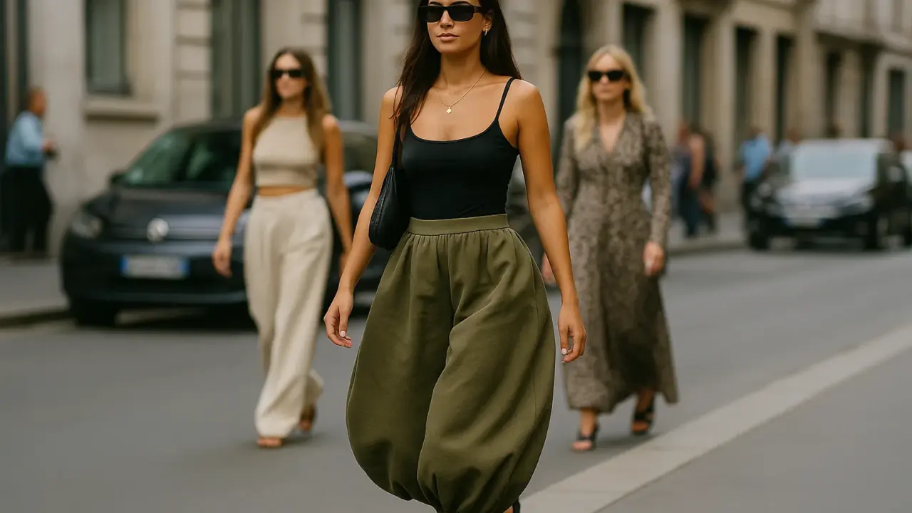 Bubble pants estate 2026: come indossarli secondo le it-girl
