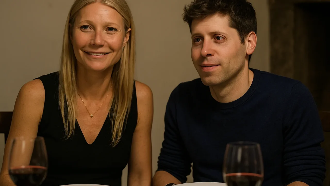 Gwyneth Paltrow replica alle critiche sulla cena con Sam Altman