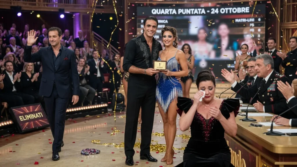 Ballando con le Stelle, Matri e Lini conquistano la pista: Ghini saluta la gara