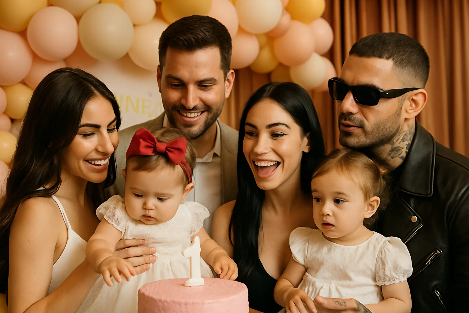 Cecilia Rodriguez e Ignazio Moser festeggiano il primo compleanno di Clara Isabel (2)